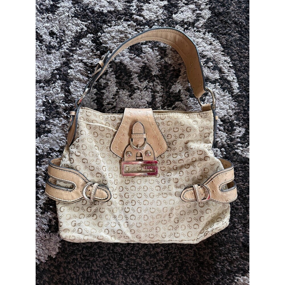 Y2K Vintage GUESS Monogram Purse